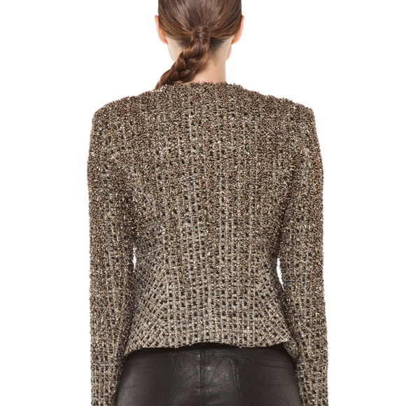 Theyskens' Theory Jallik  Beaded Jacket - Picture 2 of 3